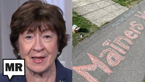 Republican Senator Called 911 Over A Chalk Drawing Asking Her To ‘Please’ Codify Roe