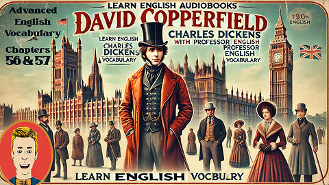 Learn English Audiobooks" David Copperfield" Chapter 56 & 57(Advanced English Vocabulary)