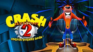 CRASH BANDICOOT 2 CORTEX STRIKES BACK (PS1) #14 - Night Fight & Pack Attack! (Dublado em PT-BR)