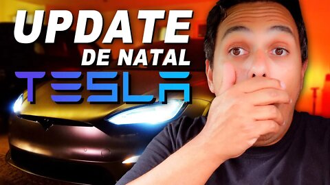 Update de Natal da Tesla Model S Plaid! Ficou Show!