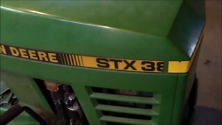John Deere, STX38, Kohler will not Crank engine