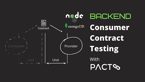 Consumer Driven Contract Testing with Pact - Backend