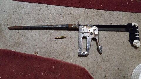 homemade rifle chambered in 7mm mauser