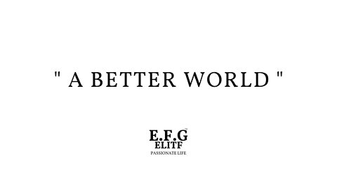 The Next 365 Days Think Passion, Think EFGELITF®, We build value for the future #EFGELITF