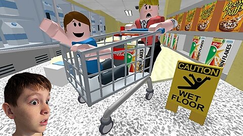 Escaped the Supermarket on Roblox