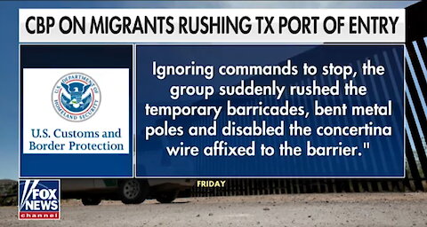 CBP: Border agents assaulted by migrants who storm Rio Grande bridge