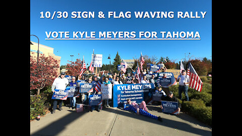 Oct 30th - 2 Rallies / 2 Locations - Vote Kyle Meyers