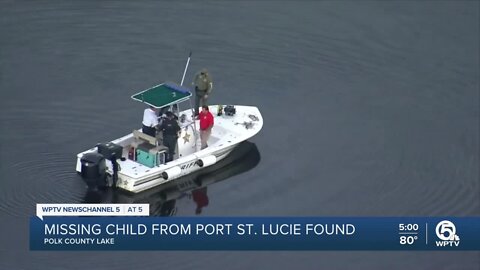 Body of Port St. Lucie boy recovered from Central Florida lake