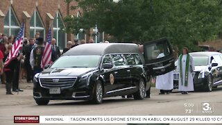 Fallen marine Cpl. Daegan Page laid to rest at Omaha National Cemetery