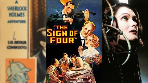 THE SIGN OF FOUR (1932) Arthur Wontner, Isla Bevan & Ian Hunter | Crime, Drama, Mystery | B&W