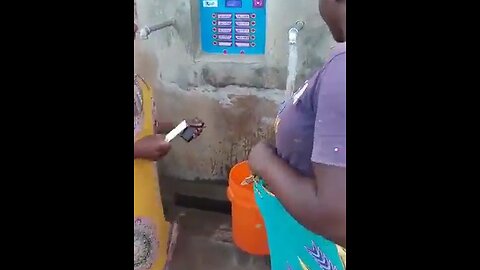 Digital ID cards are being used so Citizens can get Water!