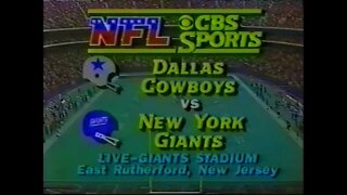 1981-12-19 Dallas Cowboys vs New York Giants