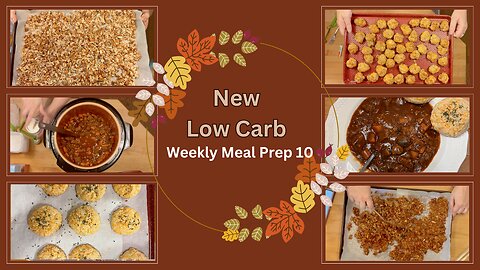 Low Carb Meal Prep 10