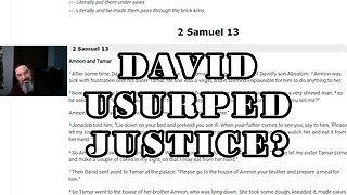 David the Valiant Runs in Fear (2 Samuel13-17)