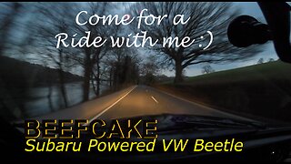 Come For A Drive With Me. Onboard Footage BEEFCAKE Subaru Powered VW Bug Beetle