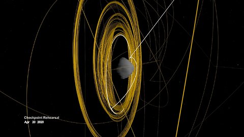 OSIRIS-REx Slings Orbital Web Around Asteroid to Capture Sam 4k