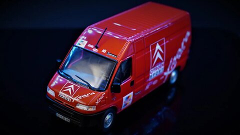 Citroen Jumper 2.8 HDI "Citroen Sport WRC" - Altaya 1/43 - UNDER 2 MINUTES REVIEW