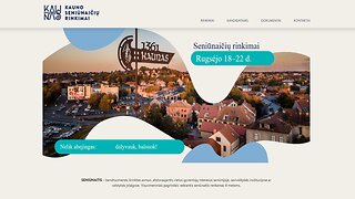 Kaune vyks senūnaičių rinkimai: Gera proga visuomenininkams