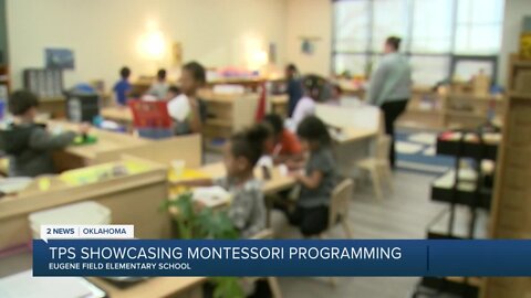 TPS showcases Montessori program at Eugene Field
