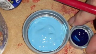 Como fazer a cor Azul Caribe Pintura em Tecido