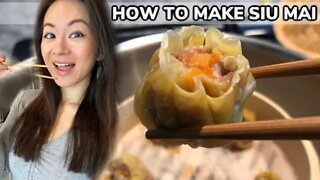 How to Make Siu Mai / Shumai - Chinese Dim Sum (燒賣) Recipe | Rack of Lam