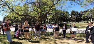 Central Washington University: Militant Homosexuals & Abortion Supporters Oppose Gospel, Pastor Kent Joins Me & Crowd Grows to 20, We Tag Team Preach, Homosexuals Come Out In Force, Bisexuals Claim To Be Christians, Crowd & Hostility Grows