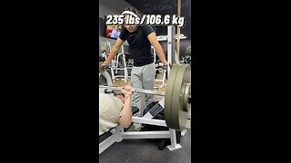 New bench pr