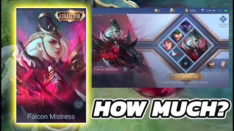 HOW MUCH IS LESLEY COLLECTOR SKIN FALCON MISTRESS? | GRAND COLLECTION EVENT - MLBB