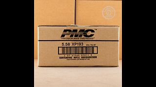 1000 Round Case - 5.56 PMC X-TAC XP193 55 Grain FMJ BT