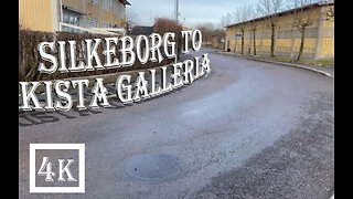 Walk through Silkeborgsgatan to Kista Galleria | Stockholm, Sweden