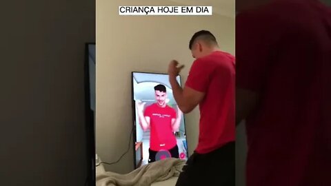 CRIANÇA DE HOJE EM DIA X ANTIGAMENTE #shorts