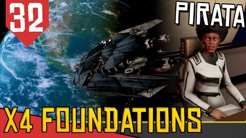 Planeta TERRA e Linhas de PRODUÇÂO - X4 Foundations Tides of Avarice #32 [Gameplay Português PT-BR]