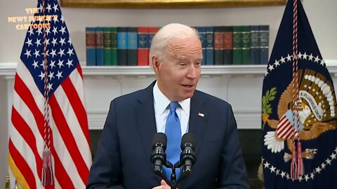 Biden updates on hiccups of Colonial Pipeline.