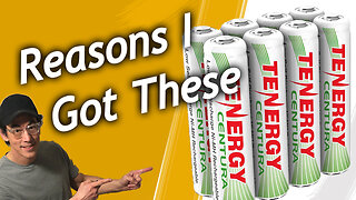 Why I Use These AAA Tenergy Rechargeable Batteries, Product Links