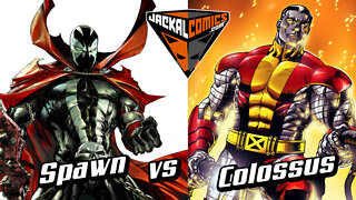 SPAWN vs COLOSSUS - Comic Book Battles: Who Would Win In A Fight?