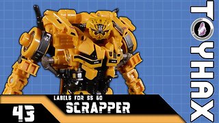 TOYHAX Labels for SS 60 Scrapper | SticKit 43