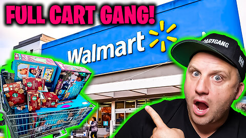 FILLING OUR CART UP WITH WALMART CLEARANCE!