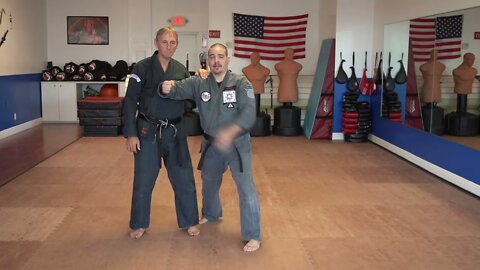 Correcting common errors executing the American Kenpo technique Obscure Wing