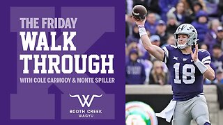 Friday Walk Through | Previewing Kansas State at Kansas