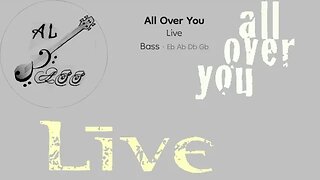 Live - all over you (Bass TAB)