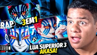 2 EM 1 LUA SUPERIOR 3 (AKASA) | CHRONO + TEAGA + ANIRAP | React Anime Pro