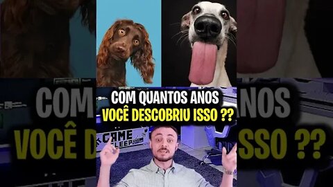 COM QUANTOS ANOS VOCÊ DESCOBRIU ISSO 3