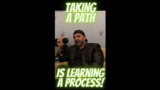 Taking A Path Is Learning A Process!