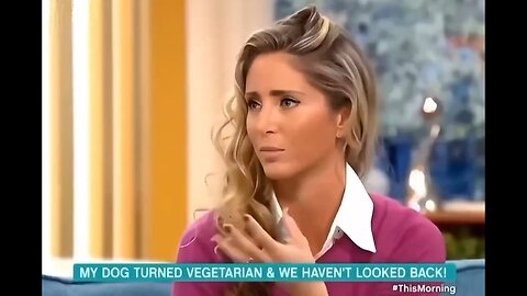 Woman Goes On Morning Show To Prove Her Dog Is Vegetarian, Dog Proves Her To Be A Moron