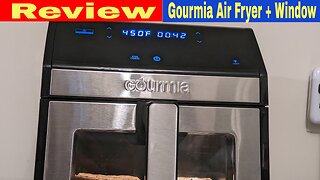 Gourmia 8-Quart Digital Air Fryer with Window & Light Review