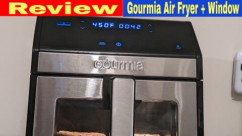 Gourmia 8-Quart Digital Air Fryer with Window & Light Review