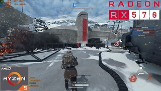 STAR WARS - Battlefront 2 | RX 570 4GB + Ryzen 5 5600 + 16 RAM | Low Settings | Game Play Zone