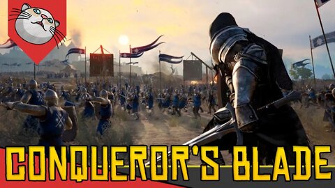 Lidere suas TROPAS em Cercos e Batalhas Medievais! - Conqueror's Blade [Gameplay Português PT-BR]