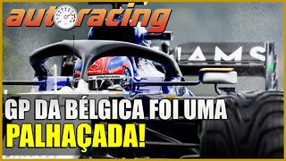 F1 PALHAÇADA NO GP DA BÉLGICA EM SPA-FRANCORCHAMPS | A CORRIDA SEM CORRIDA