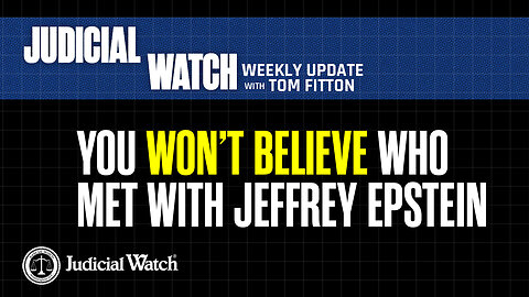 You Won’t Believe Who Met with Jeffrey Epstein—PLUS Yes, You ARE Being Censored